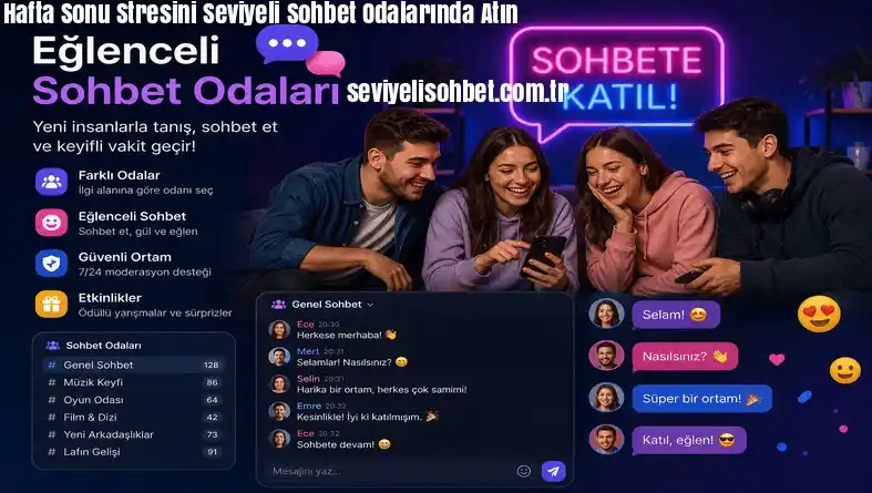 Hafta Sonu Kesintisiz En İyi Seviyeli Sohbet Ve Chat Odalari